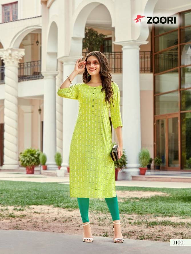 Zoori Akshara 17 New Latest Designer Fancy Ethnic Wear Kurti Collection